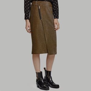Scotch & Soda Metallic Skirt Sz Small
